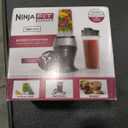 Ninja Fit Compact Personal Blender | Portable Blender for Smoothies, Shakes, and Frozen Blending | Includes (2) 16-oz. To-Go Cups and Spout Lids | 700 Watt | Black | QB3001SS
