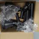 2 Pack Solar Spotlights Outdoor Waterproof for Christmas Hanging, Tree, Wreaths, Snowman, Elk, Adjustable Panel Solar Power Landscape Uplights for Outside Garden, Backyard, Patio, Sidewalk,Warm White