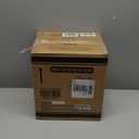 AGLUCKY Nugget Ice Makers Countertop,35Lbs/24H,Portable Pebble Machine with Soft Chewable Ice,One-Click Operation,Self-Cleaning Function for Home/Kitchen(Stainless Steel Black)