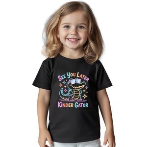 Boys Last Day of School Shirt for Kids Girls Toddler Tops Graphic Tee Short Sleeve 3-8T