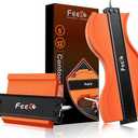 Fee E e Contour Gauge 10+10 Inch Unlimited Connection Profile Tool with Lock, Valentine's Day Gifts for Men Husband Him, Super Contour Duplicator Woodworking Tools Construction Outline Angle Measuring Tool