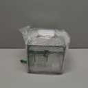 Makeup Box Clear Cosmetic Case with Latches and Handle Large Capacity Toiletry Organizer Box Portable Travel Makeup Tools Box for Vanity Bathroom Counter Dresser (Black)