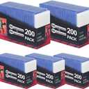 1000 Card Sleeves Clear Loads for Cards,3"X4" Baseball Card Protectors Sleeves for Cards, Hard Plastic Card Holder for Trading Sports Football Game Cards (500 Hard Sleeves+500 Penny Sleeves)