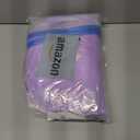 Purple Dog Bed Medium Size Dog 23 Inch Anti-Anxiety Donut Cuddler Bed, Warming Cozy Soft Fluffy Faux Fur Plush