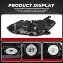Nakkaa Headlight Assembly Compatible with Civic Touring/Sport/LX 2022-2025
Headlamp Driver & Passenger Side 33150-T20-A22 33100-T20-A22