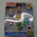 Fisher-Price Little People Toddler Toy Disney Toy Story 6 Friends Figure Set with Woody & Buzz Lightyear for Pretend Play Ages 18+ Months