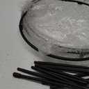 HPC DECOR Set of 3 Black Metal Wire Pizza Pan Riser Stands- Round Pizza Tray Riser Rack - Tabletop Display Racks for Food Platter Tray- Metal Display Stands for Home, Restaurant and Party