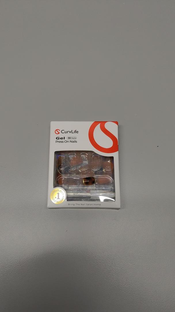 Curvlife Press on Nails Acrylic Halloween Fake Nails with Design Full Cover False Nails Reusable Nail Kit with Nail Glue AdhesiveTabs Artificial Glue on Nails