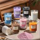 14oz Pearled Candles with Wicks,Wax Granules for Wedding, Christmas Decorations, Halloween & Thanksgiving - Candles Sand for DIY Enthusiasts & Home Decorators (Mix)