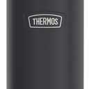 THERMOS ICON SERIES Stainless Steel Water Bottle with Spout - 24 Ounce, Granite - Vacuum Insulated Water Bottle with Lid
