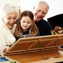 Puzzle Table with Drawers and Folding Metal Legs, 1500 Pieces Portable Puzzle Board with Cover, No Assembly Required, 3 Adjustable Tilting Angles, Easy to Move, Birthday Gift for Mom Seniors