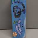 Snorkel Set Adults Snorkeling Gear Anti-Fog Panoramic View Swim Mask Dry Top Snorkel Kit with Carry Bag for Snorkeling Scuba Diving Swimming Travel (A-Green+Transparent)