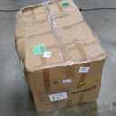 Hanging Egg Chair with Stand - Indoor Outdoor Patio Wicker Rattan Lounge Chair with Stand, Steel Frame, Washable Cushions for Garden Backyard Deck Sunroom - SereneLife SLGZ0EGBR.3 (Brown)