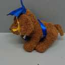 Chalyna 10 Inch Graduation Season Dog Preschool Plush Stuffed Animal Kindergarten Graduation Puppy with Hat, Diploma and Sash, Preschool Kindergarten Gift for Friend Relatives (Blue)