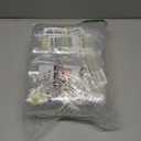 Party Essentials 5 OZ Mini Clear Plastic Dessert Parfait Cup for event Small Round Serving Goblet Wine Shot Disposable Fruit Ice Cream Mousse Pudding Appetizer Bowl, 40 Cups