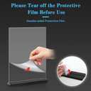 Acrylic Sign Holder 5x7, 12 Pack Double Sided Clear Display Stand with Black Base, T-Shape Table Number Holders, Plastic Picture Frames, Flyer Menu Brochure Sign Holder for Office, Show Fair, Restaurants