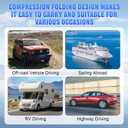 Starlink Mini Mount, Starlink Mini Suction Cup Mount, Universal Heavy Duty Suction Cup Kit for Car Windows, Sunroofs, RVs, Boats, Secure Holder for Stable Satellite Signal During Road Trips