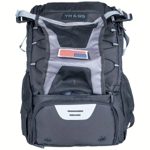 Baseball Bag for Youth and Adult, Softball Backpack Large Capacity, Bat Backpack with Shoes Compartment and Hidden Helmet Holder (Black)