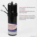 SPP6 Relay/Capacitor Hard Start Kit with 500% Increase Starting Torque for Air Conditioner - Compatible with HVAC Compressor Replaces SPP6, TJ90HS6,AP4502872,35702, DST-6, ERPP6, HS6, HS650