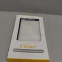 Case for Motorola Razr Plus 2024/2025 - Crystal Clear Hard Back + Soft TPU Bumper Shockproof Cover Phone Case for Moto Razr+ 2024/2025 - Black Transparent