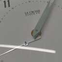La Crosse Clock 9.5-inch Retro Diner Light Pistachio Green Silent Sweep Quartz Clock - 404-3024PH