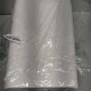 3-Pack 4.5 Gallon Plastic Trash Can with Swing Top Lid, Slim Garbage Can with Swing Lid, White