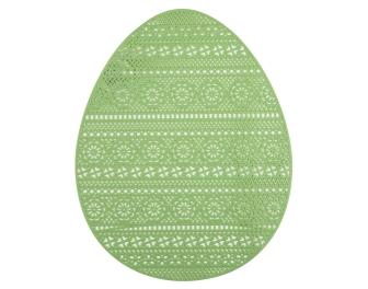 Brighten your table setting with the beautiful style of the Placemat.(Green), 4Pcs