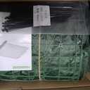 Jinwu Artificial Ivy Privacy Fence Screen, 39.4x157.5 Inch Artificial Faux Ivy Hedge, Expandable Faux Privacy Fence with 80 pcs Zip Ties Decoration for Wall Screen, Outdoor Garden, Wedding Decor