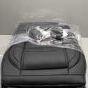 Conjie Car Seat Covers Premium Leather for Honda Accord 2007-2020 2021. Waterproof， Breathable, Scratch-Resistant & All-Weather Seat Cushion Protector（Full Set,Black)