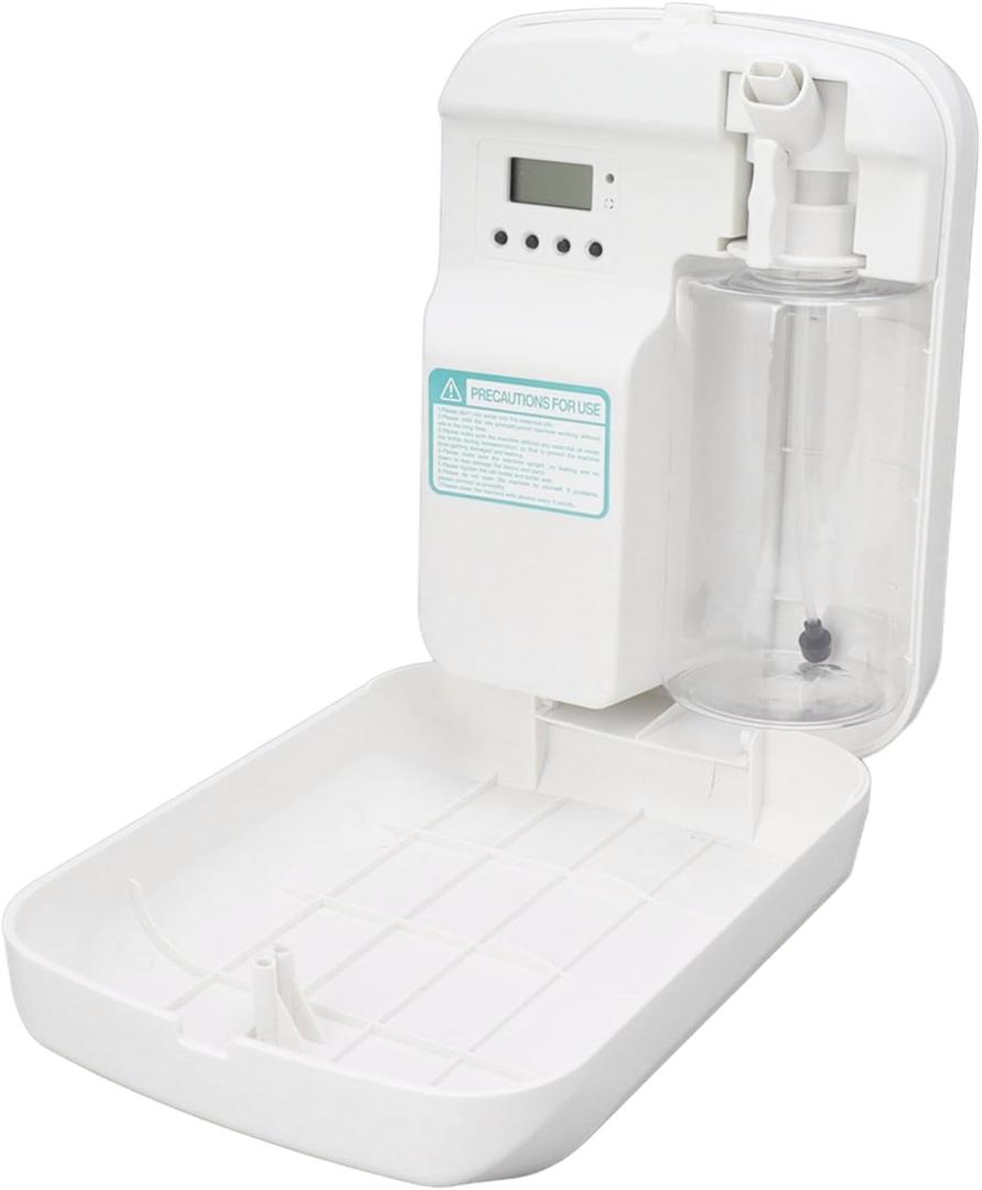 Flexman 400ml Smart BT Fragrance Machine, Multiple Function Low Noise Electric Essential Oil Diffuser Support Remote Control for Home, Hotel, SPA, KTV (US Plug) (White)