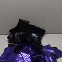 TONIFUL Happy Birthday Balloons Banner 16 Inch Mylar Foil Letters Birthday Sign Banner Bunting Reusable for Girls Boys Kids & Adults Birthday Decorations and Halloween Party Supplies（Black Purple）