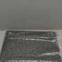 Joy&Grace Appliance Slider for Kitchen Appliances 360 Rolling Sliding Tray for Coffee Maker Countertop, Bamboo Coffee Pot Slider Rolling Tray with Universal Rollers (Black, Large 16"x13")