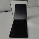 JUSRON 360 Viewing Angle Self Hair Cutting Mirror, Clear Anti-Fog HD Glass (Black Without LED with Accessories)