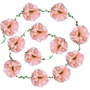 BIG KEYS 4-Piece Paper Flower Set, Garland Decoration, Nude Pink Paper Ball Garland, Suitable for Birthday Decorations, Baby Baptisms, Wedding Engagements, Wedding Banquet Parties, Christmas.