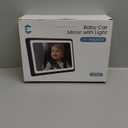 Baby Car Mirror With Light, Black, VS-BM200A