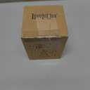 LOVEINUSA 45PCS Colorful Mini Christmas Trees, Snow Frosted Sisal Bottle Brush Trees with Wooden Base for Xmas Winter Home Table Decoration