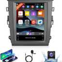 2+64G Android Car Radio for Ford Fusion Mondeo 2013-2019 with Wireless Carplay Android Auto Car Stereo, 9.7'' Head Unit Touch Screen Mirror Link WiFi GPS Bluetooth FM Hi-Fi Backup Camera SWC