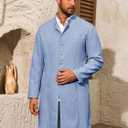 Runcati Mens Kurta Coats Sherwani - XL
