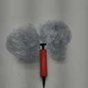 Christmas Inflatable Outdoor Decoration Lights, Solar Power Floating Pool Lights 2 Pack 14 Inch 8 Modes Waterproof Solar Ball Lights for Patio Yard Garden Lawn Xmas Decor Ornaments, Warm White