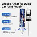 Touch Up Paint For Cars,Black Car Paint Scratch Repair, 2-in-1 Automotive Touch up Car Paint Pen,Quick & Easy Auto Car Paint Scratch Repair,Car Touch Up Paint Pen 0.4 Fl Oz-Black