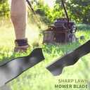 Replacement 2105200317A 21" Mower Blades, Compatible with HyperTough Murray Blackmax MNA152701 MNA 152901 MNA 152903 MNA152905 Push Mower, Replace for 84005221 2105200317, 1 Pack