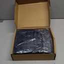 Amazon Basics Lightweight Super Soft Breathable Brushed Microfiber 4 Piece Bed Sheet Set with 14-Inch Deep Pockets, Wrinkle Resistant, Queen, Navy Blue, Solid