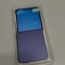 Vihibii for Samsung Galaxy Z Flip 7 Case Slim with Rugged Hinge Protection & Outer Screen Protector & Non-Slip Texture, Durable Shockproof Protective Cover Phone Case for Galaxy Z Flip 7 5G 2025, Blue