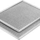 2 Pack Aluminum Range Hood filter 97006931 Replacement for Bro-an Nu-tone Range Hood Grease Filter PART#S97006931 (10-1/2 x 8-3/4 in) BP29, 88150, 99010121 by AMI PARTS
