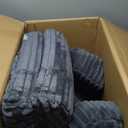 ENITYA Reading Pillow for Sitting in Bed Adult, 24in XXL Back Pillow for Bed Sitting up, Big Pockets & Built-in Arms, Back Support Chair Pillow for Watching TV/Reading/Gaming/Resting/Post Surgery,Grey (XXL(Above 5'11"))