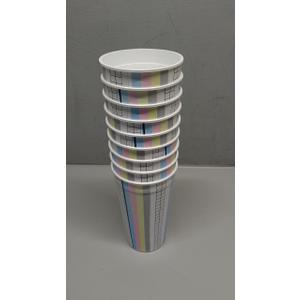 9 Pack 32 oz Blank Plastic Cups