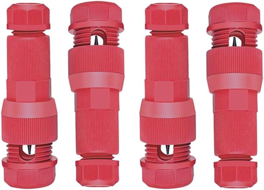 3 x Wire Connector Landscape Lighting Connectors Unique Fastlock Design NO Crimping,Cutting,Stripping or Splicing Waterproof Low Voltage Cable Connectors for Outdoor Landscape Lighting
