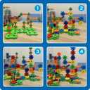Learning Resources Gears! Gears! Gears! Super Building Toy Set, STEM Toys, Construction Toys, Gears for Kids, 150 Pieces, Ages 3+, Blue, Mini