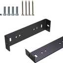 Mailbox Mounting Bracket,Carbon Steel,(fits mailboxes with a 8Wide Floor) (7.88)