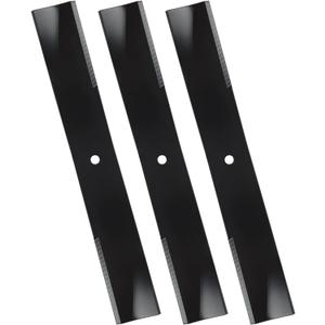 27-0990 Mower Blade Compatible with to ro Z Master TimeCutter ZX 52" Deck, High Lift Blades for 56-2390 92-7961 106-0626, 18" Length 1/2" Blade Hole, 3 Pack